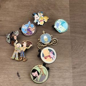 Assorted Disney pins